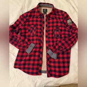 BRP Ski-Doo Sherpa Lined Flannel Jacket